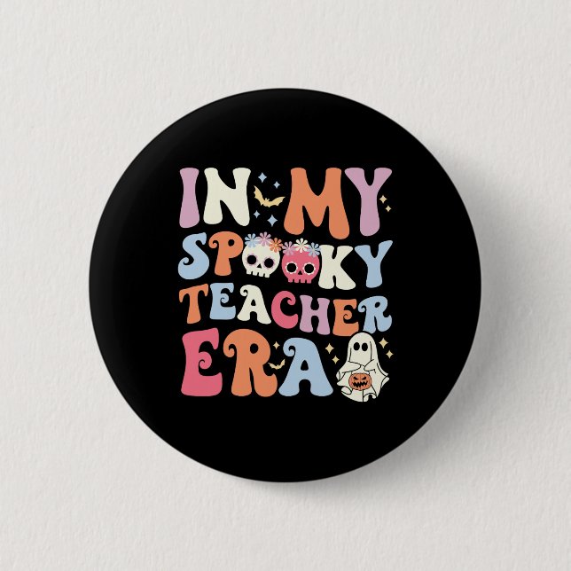 Era Halloween, Groovy Witchy T Button (Vorderseite)