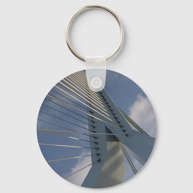 Erasmus-Brücke, Rotterdam Schlüsselanhänger (Vorderseite)