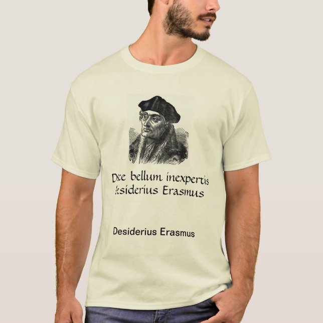 ERASMUS-Zitat T-Shirt (Vorderseite)