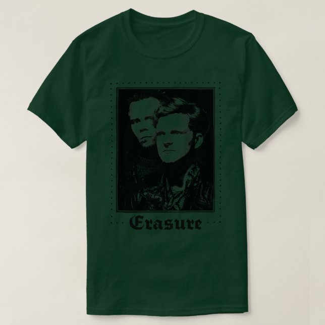 Erasure 80er Retro Design T-Shirt (Design vorne)
