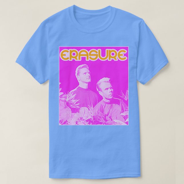 Erasure 80er Retro Synthpop FanArt T-Shirt (Design vorne)