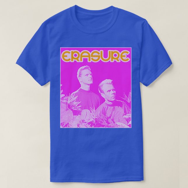 Erasure 80er Retro Synthpop FanArt T-Shirt (Design vorne)