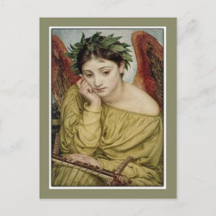 Erato, Muse of Lyric Poetry Postkarte
