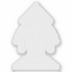 Erawan Three Headed Elephant Lao / Laos Flag Aufkleber