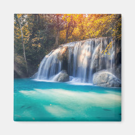 Erawan Wasserfall in der Provinz Kanjanaburi in Th Magnet