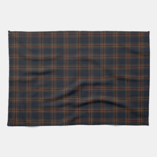 Erb-Plaid im Burgunder-Tartan Luxus-Altes-Geld-S Geschirrtuch