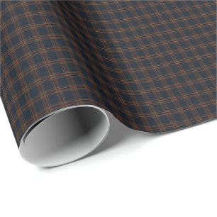 Erb-Plaid Tartan Burgund Luxus Altes Geld Geschenkpapier