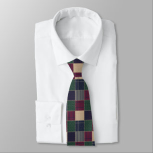 Erb-Tartan-Patchwork Krawatte