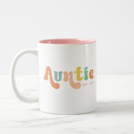 Erbaute Tante | Geschenke für Tante Zweifarbige Tasse