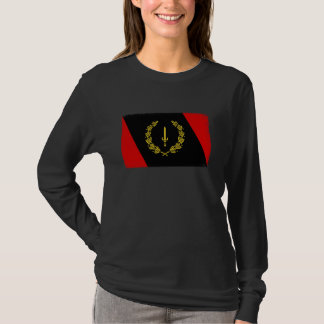 Erbe Afroamerikanische Flagge Schwarze Geschichte T-Shirt