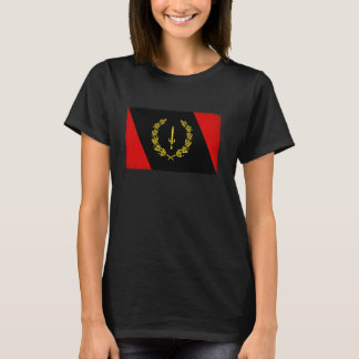 Erbe Afroamerikanische Flagge Schwarze Geschichte T-Shirt