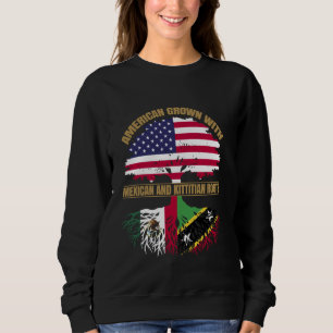 Erbe Amerikanisch angebaut mit mexikanisch argenti Sweatshirt