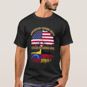 Erbe Amerikanisch mit venezolanischen deutschen Wu T-Shirt