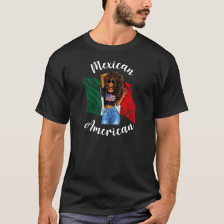 Erbe der afrikanisch-mexikanischen Frauen, DNS-Wur T-Shirt