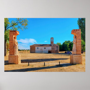 Erbe der Jungfrau Maria del Puente Poster