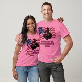 Erbe der tapferen rosa T-Shirt