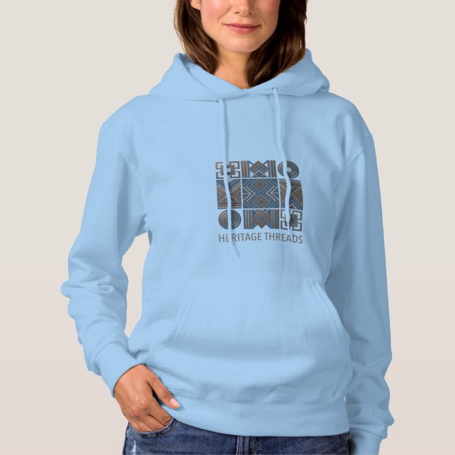 Erbe-Fäden-Kapuzenpullover Hoodie (Vorderseite)
