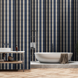 Erbe Luxe Nr. 3 (Indigo + Erde) Luxus Tapete