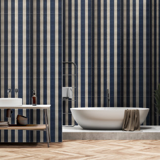 Erbe Luxe Nr. 3 (Indigo + Erde) Luxus Tapete