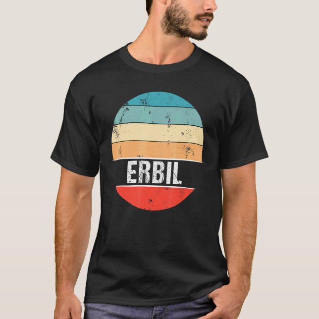 Erbil Iraqi Kurdistan City Trip T-Shirt (Vorderseite)