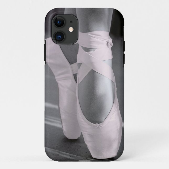 Erblassen Sie - rosa Ballett-Schuhe Case-Mate iPhone Hülle (Rückseite)