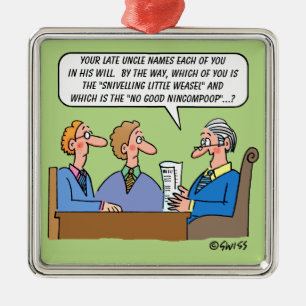 Erblegitimations-Anwesen-Rechtsanwalt-Lesung wird Ornament Aus Metall