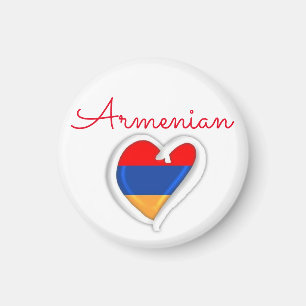 Erbmagnet des Armenian-Heart Magnet