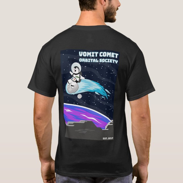 Erbrechen Comet Orbital Society T-Shirt (Rückseite)