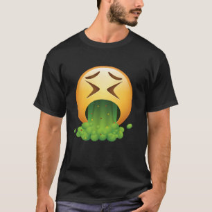 Erbrechen Gesicht u2013 Ekel, Angewidert, Oder Hat T-Shirt
