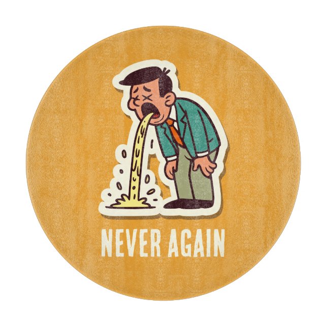 Erbrechen Schneidebrett (Vorderseite)