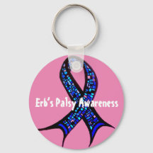 Erb's Palsy Awareness Key Ring