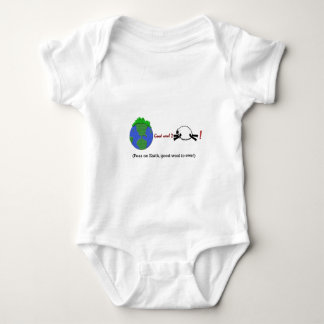 Erbsen auf Erde Baby Strampler