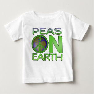 Erbsen auf Erde Baby T-shirt