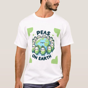 Erbsen auf Erden - Funny Holiday Pub T-Shirt