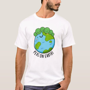 Erbsen auf Erden Funny Veggie Peace Pub T-Shirt