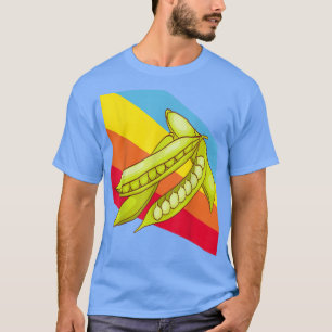 Erbsen Gemüse Lebensmittel Vegan Vegetarier 1076 T-Shirt