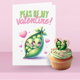 Erbsen meine Valentine Funny Liebe Karte