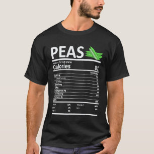Erbsen Nährwertangaben Thanksgiving X Mas Vegan T-Shirt
