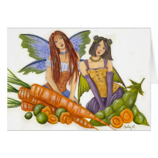 Erbsen-und Karotten-Karte