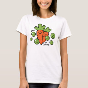 Erbsen und Karotten T-Shirt