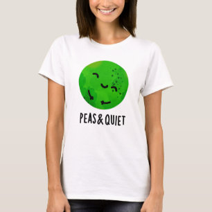 Erbsen und ruhige, sonnige Veggie Pea Puppe T-Shirt
