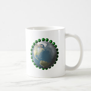 Erbsen und Weltfrieden-Sammlung Tasse