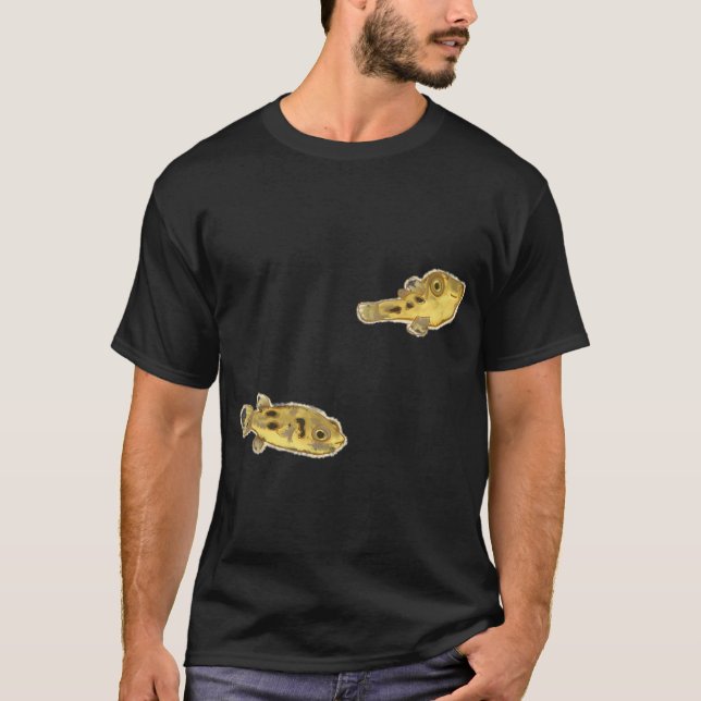 Erbsenpuffer - BB-Puffer - Mini-Pufferfische T-Shirt (Vorderseite)