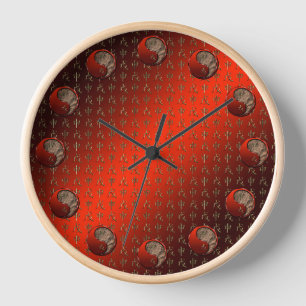 Erd-Affe Uhr