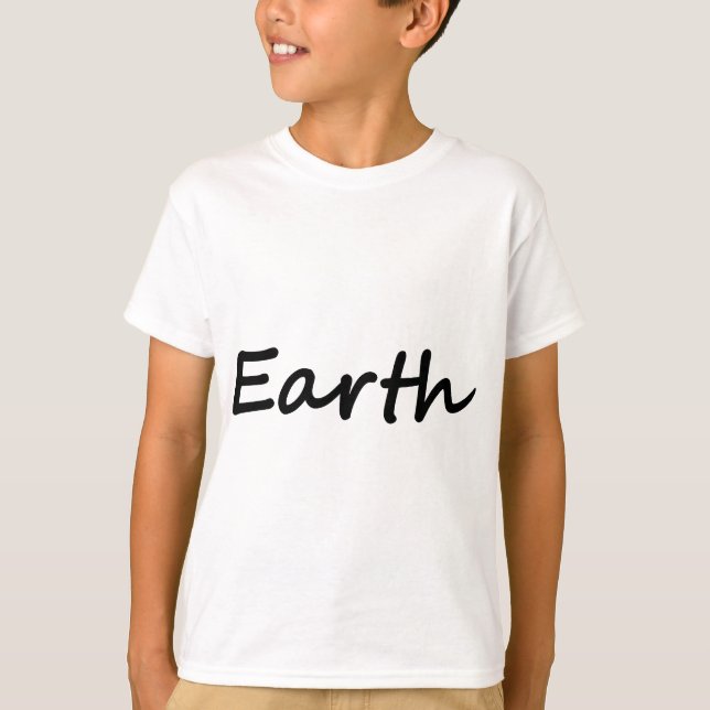 Erd-Autogramm T-Shirt (Vorderseite)