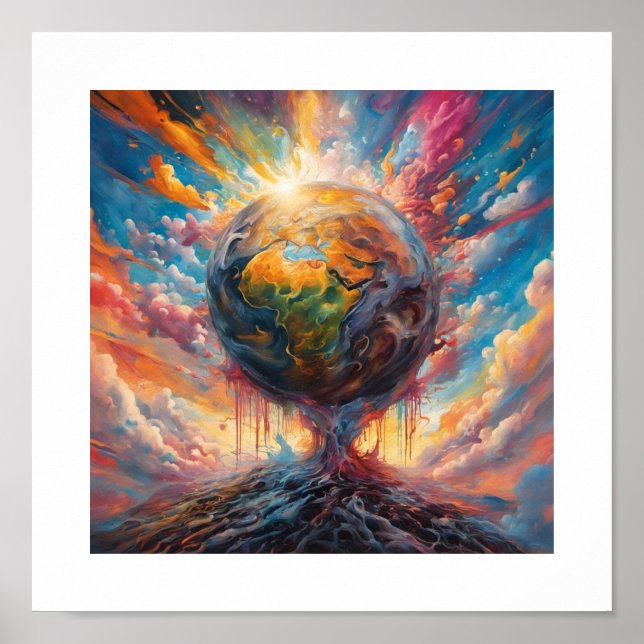 Erd-Schöpfungspaket Poster (Vorne)