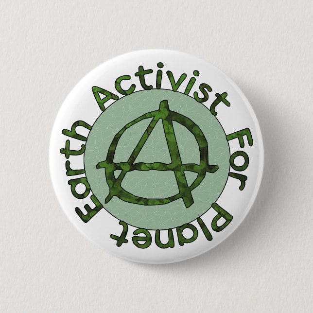 Erdaktivist Button (Vorderseite)