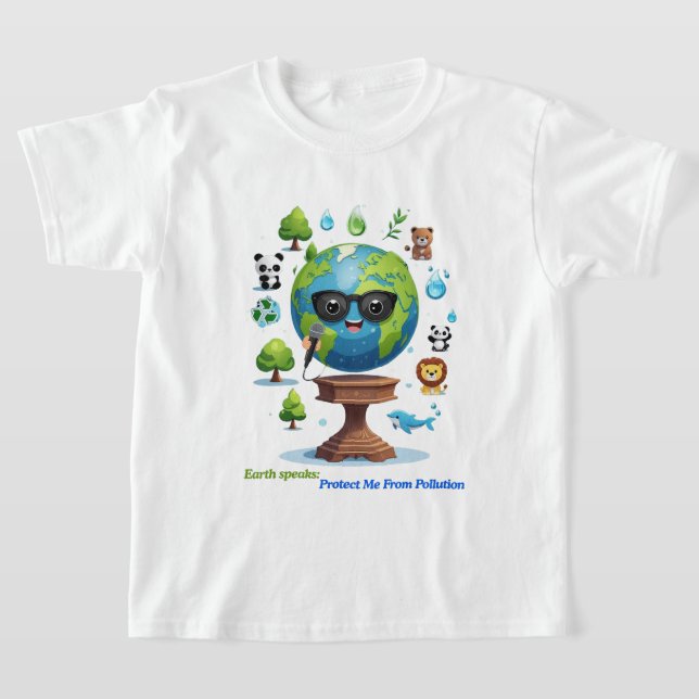 Erdansprache: Ein Aufruf zum Schutz T-Shirt (Ablage )