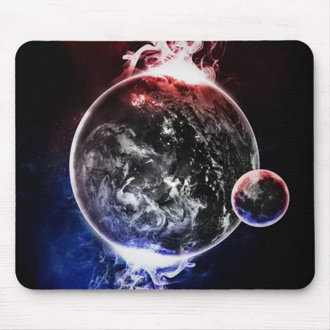 Erdatmosphäre Mousepad (Vorne)