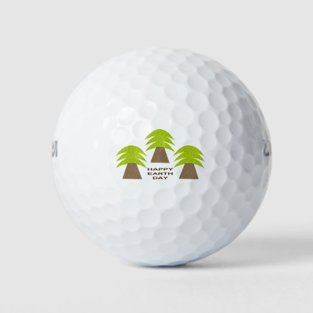 Erdbaume Golfball (Vorderseite)